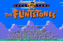 Скриншот из игры «The Flintstones»