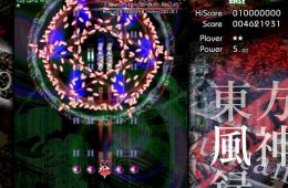 Скриншот из игры «Touhou Fuujinroku: Mountain of Faith»