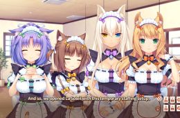 Скриншот из игры «Nekopara Vol. 2»