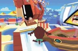 Скриншот из игры «Taz: Wanted»