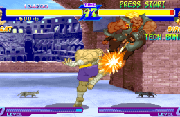 Скриншот из игры «Street Fighter Alpha: Warriors' Dreams»