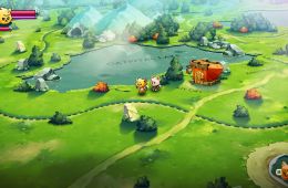 Скриншот из игры «Cat Quest II»