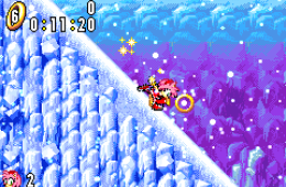 Скриншот из игры «Sonic Advance»