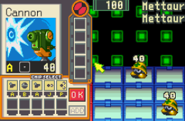 Скриншот из игры «Mega Man Battle Network 2»