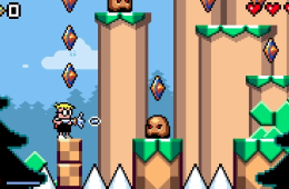 Скриншот из игры «Mutant Mudds»