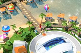 Скриншот из игры «Mario Tennis Aces»