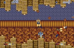 Скриншот из игры «Forgotten Worlds»