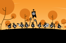 Скриншот из игры «Patapon»
