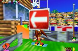 Скриншот из игры «Snowboard Kids»