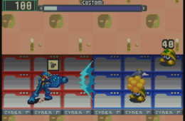 Скриншот из игры «Mega Man Battle Network»