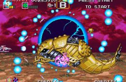 Скриншот из игры «Darius Gaiden»