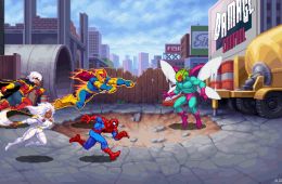 Скриншот из игры «Marvel Cosmic Invasion»