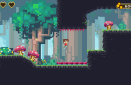 Скриншот из игры «Adventures of Pip»