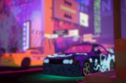 Скриншот из игры «Umurangi Generation»