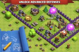 Скриншот из игры «Clash of Clans»