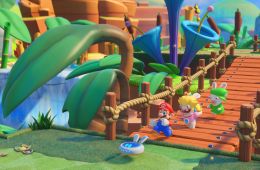 Скриншот из игры «Mario + Rabbids Kingdom Battle»