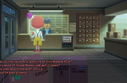 Скриншот из игры «Thimbleweed Park»