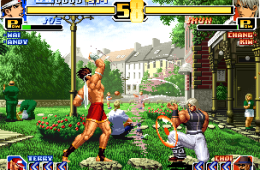 Скриншот из игры «The King of Fighters '99: Millennium Battle»