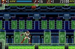Скриншот из игры «Shinobi III: Return of the Ninja Master»