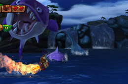 Скриншот из игры «Donkey Kong Country: Tropical Freeze»