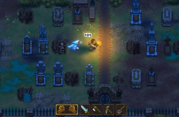 Скриншот из игры «Graveyard Keeper»