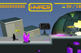 Скриншот из игры «Bit.Trip Runner»