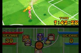 Скриншот из игры «Mario Hoops 3-on-3»