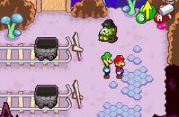 Скриншот из игры «Mario & Luigi: Superstar Saga»