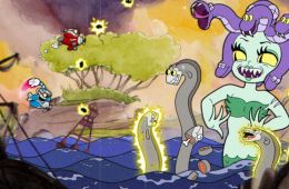 Скриншот из игры «Cuphead»