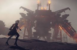 Скриншот из игры «NieR: Automata»