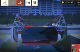 Скриншот из игры «Bridge Constructor: The Walking Dead»