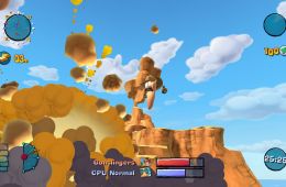 Скриншот из игры «Worms: Ultimate Mayhem»