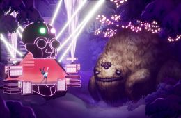 Скриншот из игры «The Artful Escape»