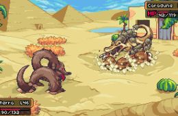 Скриншот из игры «Coromon»