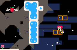 Скриншот из игры «Celeste Classic»