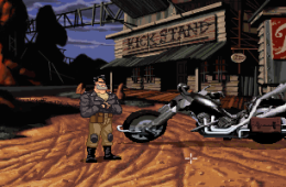 Скриншот из игры «Full Throttle»
