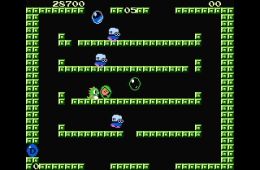 Скриншот из игры «Bubble Bobble»