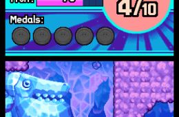 Скриншот из игры «Kirby Mass Attack»