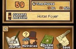 Скриншот из игры «Professor Layton and the Diabolical Box»