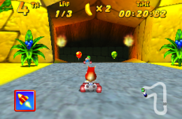 Скриншот из игры «Diddy Kong Racing»