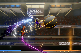 Скриншот из игры «Rocket League Sideswipe»
