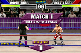 Скриншот из игры «WWF WrestleMania: The Arcade Game»