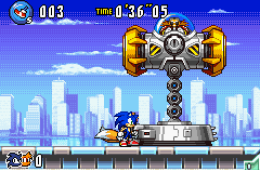 Скриншот из игры «Sonic Advance 3»