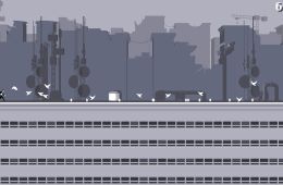 Скриншот из игры «Canabalt»