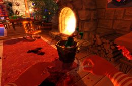 Скриншот из игры «Viscera Cleanup Detail: Santa's Rampage»