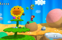 Скриншот из игры «Yoshi's Woolly World»