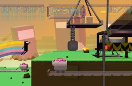 Скриншот из игры «Bit.Trip Runner»