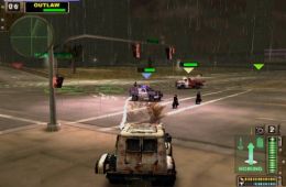 Скриншот из игры «Twisted Metal: Black»