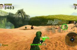 Скриншот из игры «Link's Crossbow Training»