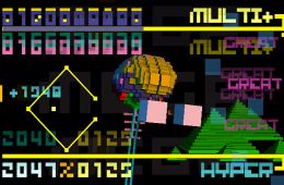 Скриншот из игры «Bit.Trip Beat»
